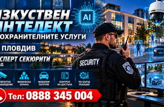 Изкуствен интелект в охранителните услуги Пловдив Експерт Секюрити ЕООД